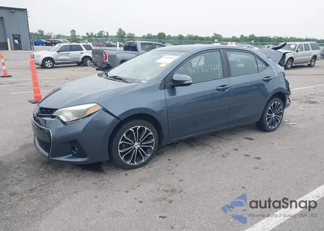 2016 Toyota Corolla S Plus z USA, uszkodzony, nr VIN 2T1BURHEXGC485409